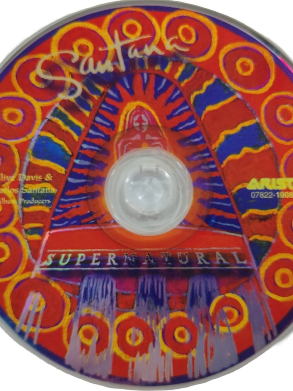 (1999) Carlos Santana - Supernatural Music CD